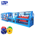 twisted PE  rope twisting machine double twisted double rope making machine